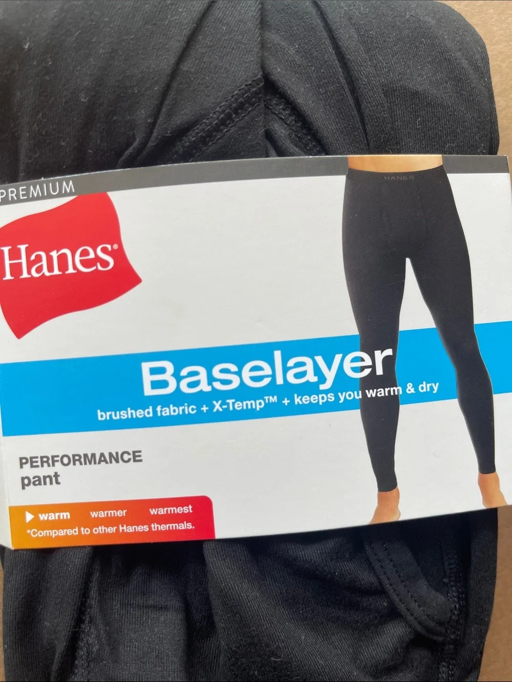 Hanes baselayer performance